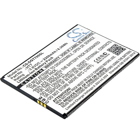 Bsc Preferred Doogee Homtom HT7 T7 T7 Pro Mobile Phone Replacement Battery CS-DGT700SL